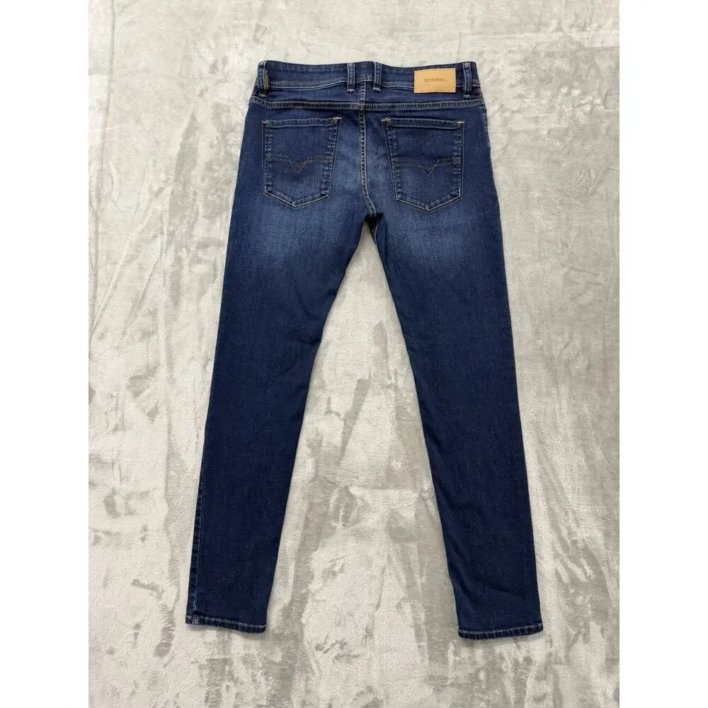 Diesel Sleenker 30x30 *Fits 32x30 Men Dark Wash Slim Skinny Stretch Denim Jeans